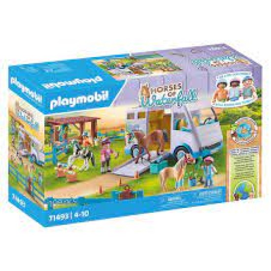 Playmobil Horses Of Waterfall Mobiele Manege - 71493