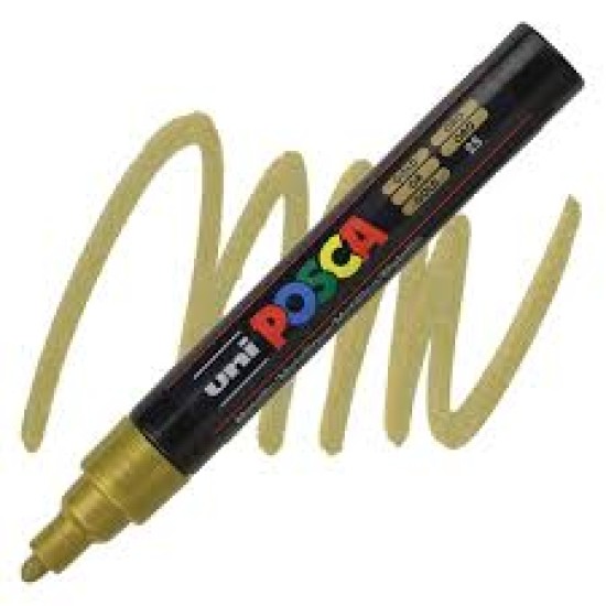 Posca Verfmarker (Conisch) Medium: Goud