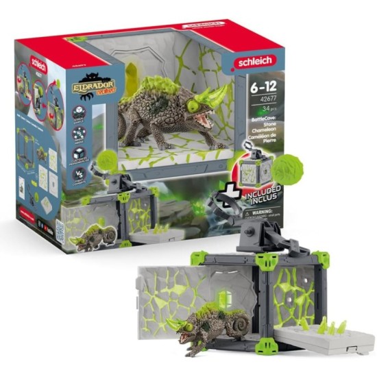 Schleich Eldrador® Creatures Battlecave Stone Chameleon