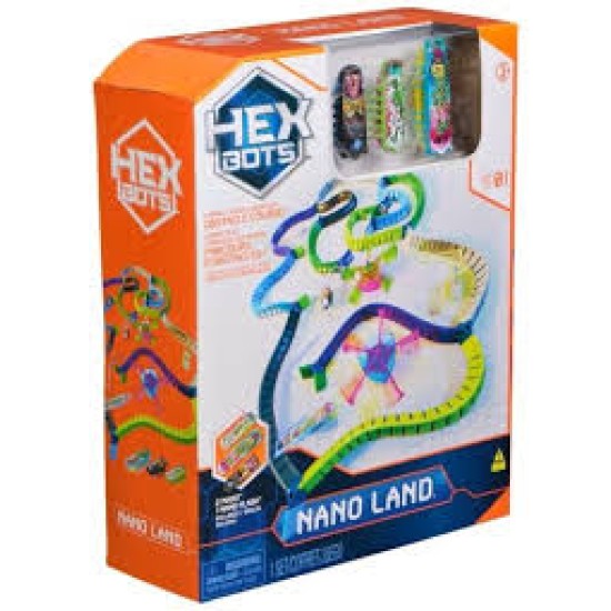 Hex Bots™ Nanoland Set 3 Nano Bots Led-Verlichting Hex Bots™ Nanoland Set 3 Nano Bots Led-Verlichting