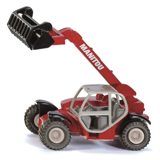 Siku Manitou Verreiker Metaal/Kunststof Rood Beweegbare Arm Siku Manitou Verreiker Metaal/Kunststof Rood Beweegbare Arm