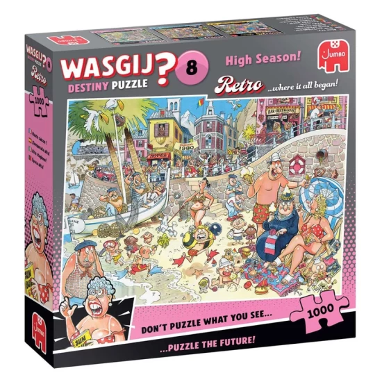 Wasgij Retro Destiny 8 – Hoogseizoen! (1000) Wasgij Retro Destiny 8 – Hoogseizoen! (1000)