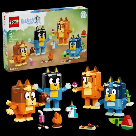 Lego Bluey 11217 Brick-Built Bluey Family