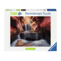 Legpuzzel Der Wasserfall Im Red Canyon 1500St. Legpuzzel Der Wasserfall Im Red Canyon 1500St.