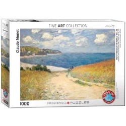 Path Through The Wheat Fields – Claude Monet (1000)