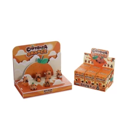 Figurine Capybara Orange Lg Figurine Capybara Orange Lg
