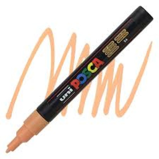 Posca Verfmarker (Conisch) Fijn: Zalmroze