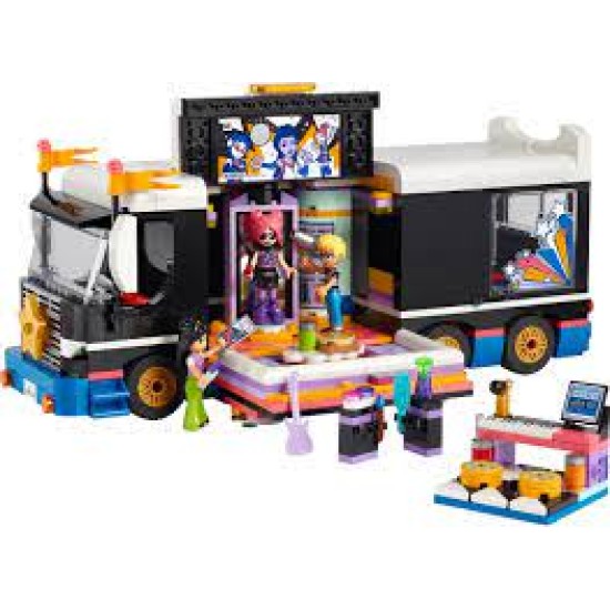 Lego Friends 42619 Toerbus Van Popster Lego Friends 42619 Toerbus Van Popster