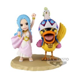 One Piece World Collectable Figure Log Stories-Nefeltari Vivi & Karoo