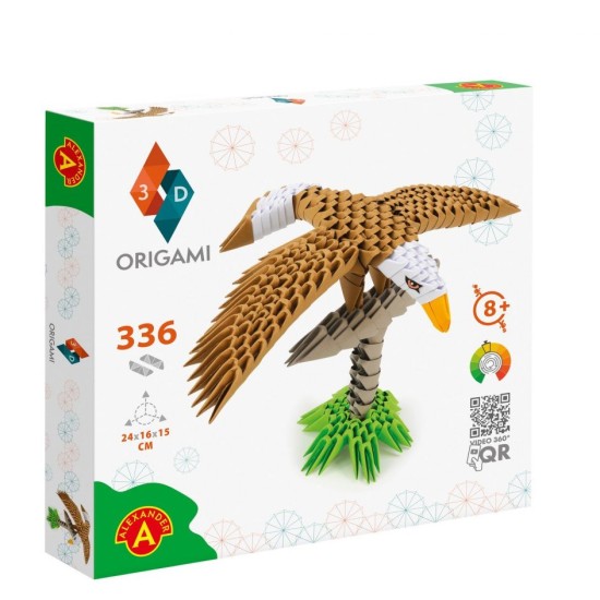 Origami 3D - Eagle - 336Pcs Origami 3D - Eagle - 336Pcs
