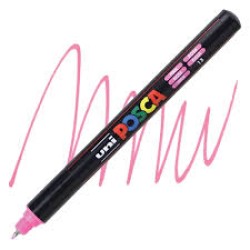 Posca Verfmarker (Gekalibreerd) Extra Fijn: Roze Posca Verfmarker (Gekalibreerd) Extra Fijn: Roze