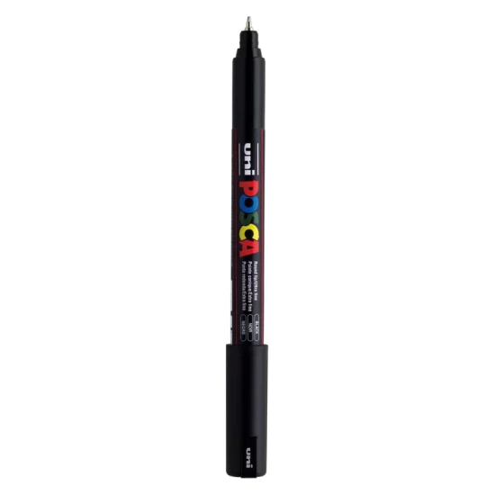 Posca Verfmarker (Gekalibreerd) Extra Fijn: Zwart