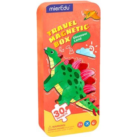 Mieredu - Magnetische Puzzeldoos - Dinosaurusland