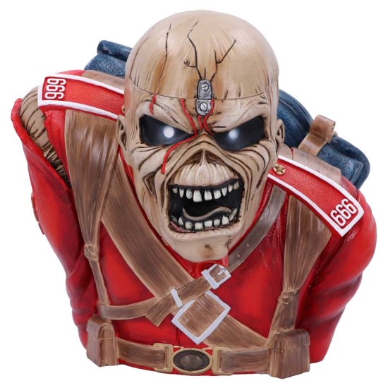 Iron Maiden Officially Licensed The Trooper Bust Box 26.5Cm