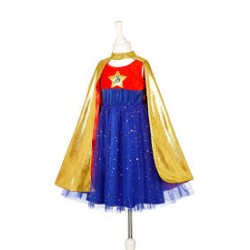 Super Hero Girl 3-4 Yrs 98-104 Cm (1 Pc) Super Hero Girl 3-4 Yrs 98-104 Cm (1 Pc)