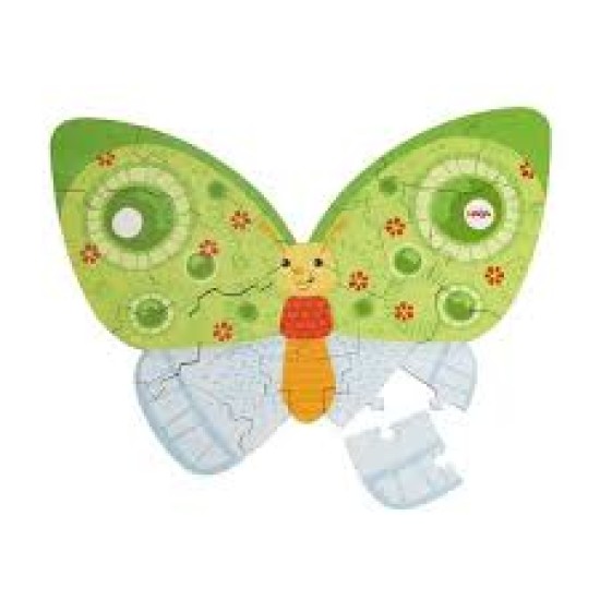 Houten Puzzel 2 In 1 - Vlinder