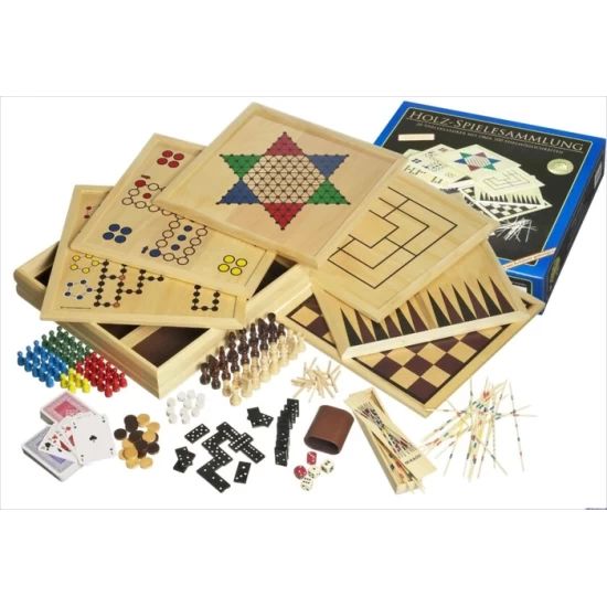 Houten Spellen Verzameling 100