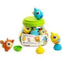 Lalaboom - Educatieve Kralen Met 3 Dieren (21 St) Lalaboom - Educatieve Kralen Met 3 Dieren (21 St)