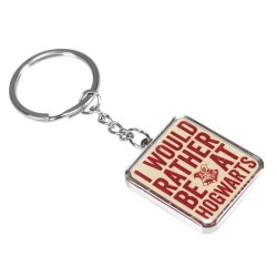 Harry Potter Keyring Rather Be At Hogwarts Harry Potter Keyring Rather Be At Hogwarts