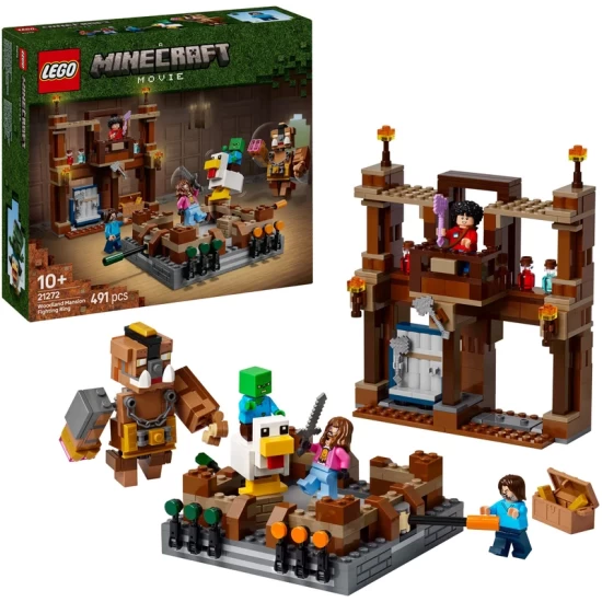 Lego Minecraft 21272 De Arena Bij Het Boslandhuis Lego Minecraft 21272 De Arena Bij Het Boslandhuis