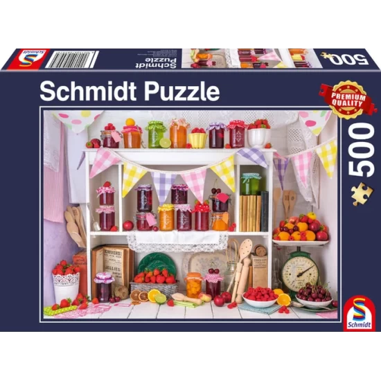 Jampotjes 500 Stukjes - Puzzel Jampotjes 500 Stukjes - Puzzel