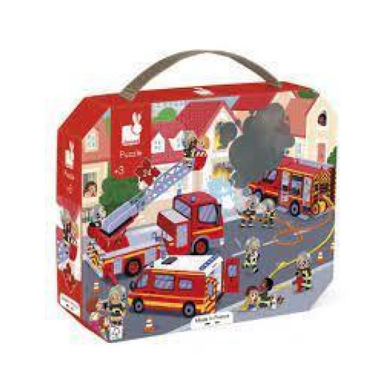 Janod Puzzel - De Brandweer Janod Puzzel - De Brandweer