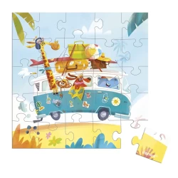 Janod Puzzelkaart – Road Trip Janod Puzzelkaart – Road Trip