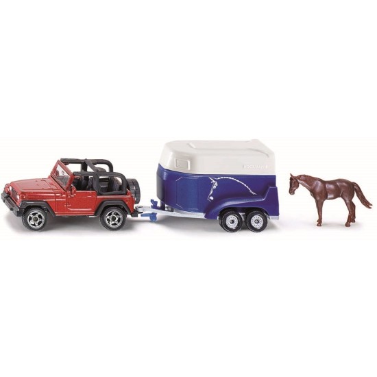 Jeep Met Paardentrailer Jeep Met Paardentrailer