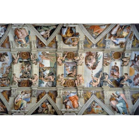 De Sixtijnse Kapel - Michelangelo (5000)