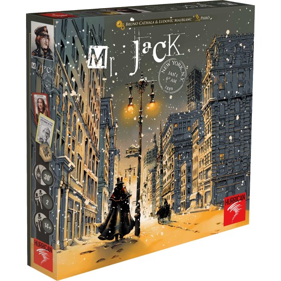 Mr.jack New Yorkbordspel Hurrican Games