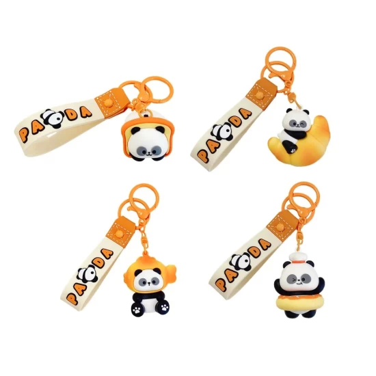 Keyring Hard Panda Bakery