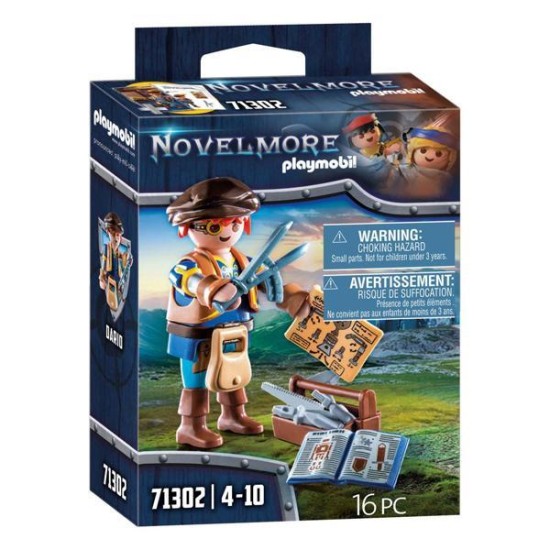 Playmobil Novelmore - Dario Met Gereedschap - 71302 Playmobil Novelmore - Dario Met Gereedschap - 71302