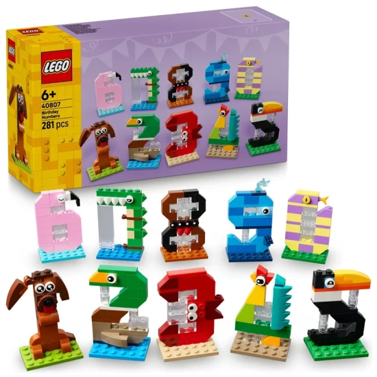 Lego 40807 Birthday Numbers