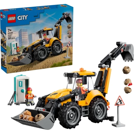 Lego City 60480 Gele Graafmachine