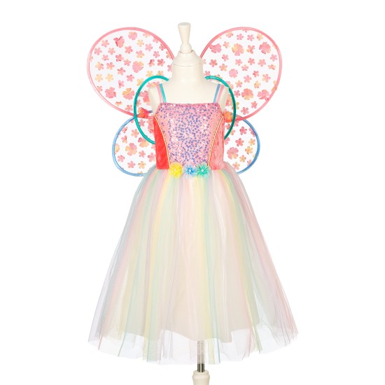 Flora Jurk + Vleugels 3-4 Jaar 98-104 Cm (1 Set)