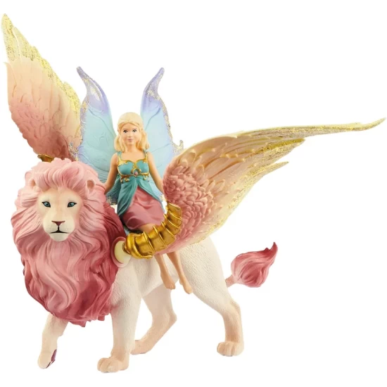 Schleich Bayala® Elfje Op Gevleugelde Leeuw Schleich Bayala® Elfje Op Gevleugelde Leeuw