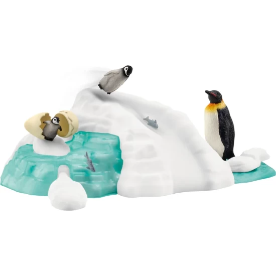 Schleich Wild Life Penguin Family Fun