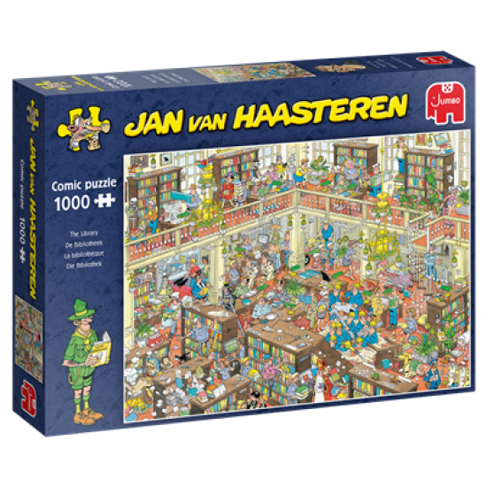 De Bibliotheek - Jan Van Haasteren (1000)