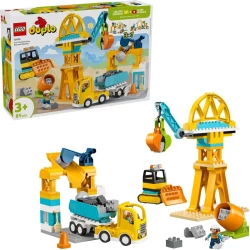 Duplo Baustelle Mit Baufahrzeugen – 3-In Duplo Baustelle Mit Baufahrzeugen – 3-In