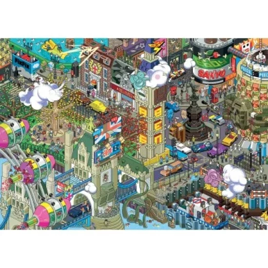 Puzzel London Quest 1000 Heye29935 Puzzel London Quest 1000 Heye29935