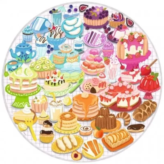 Circle Of Colors – Desserts/Pastries (500)