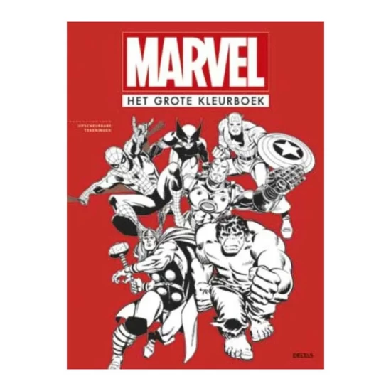 Marvel Het Grote Kleurboek Marvel Het Grote Kleurboek