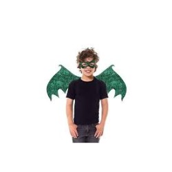 Little Adventures - Green Dragon Wings & Mask Set (Ages 3-8) Little Adventures - Green Dragon Wings & Mask Set (Ages 3-8)