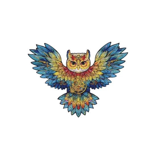 Houten Legpuzzel Rowood/Robotime Paradise Owl Ta004 368275Cm Houten Legpuzzel Rowood/Robotime Paradise Owl Ta004 368275Cm