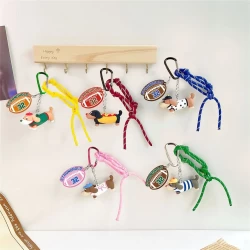 Mima Hard Hot Dog Keyring Mima Hard Hot Dog Keyring