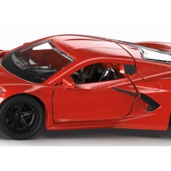 Siku Chevrolet Corvette Stingray Speelgoedauto 1:50 Metaal/Plastic Rood Motokap En Deuren Kunnen Open Verwisselbare Wielen Siku Chevrolet Corvette Stingray Speelgoedauto 1:50 Metaal/Plastic Rood Motokap En Deuren Kunnen Open Verwisselbare Wielen