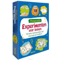 Megacoole Experimenten Voor Buiten - Doos Met Kaarten Megacoole Experimenten Voor Buiten - Doos Met Kaarten