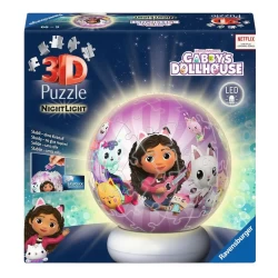 3D Puzzel Bal Nachtlampjes Gabby's Poppe 3D Puzzel Bal Nachtlampjes Gabby's Poppe