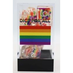 Rainbow Flag Rpg Dice Set Rainbow Flag Rpg Dice Set
