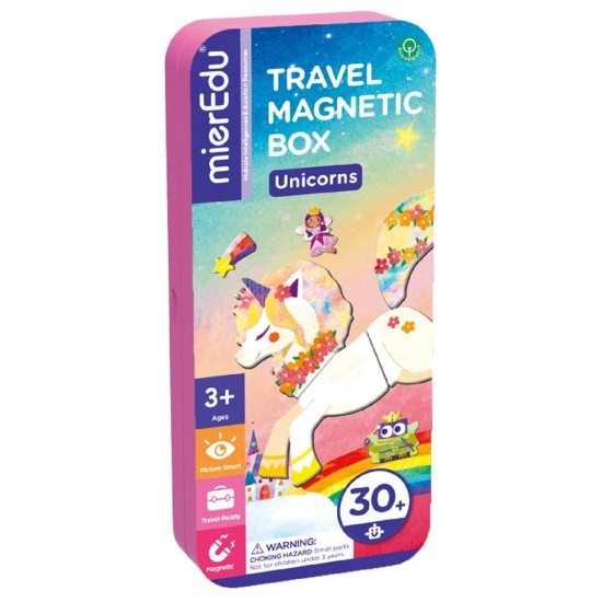 Mieredu - Magnetische Puzzeldoos - Eenhoorns